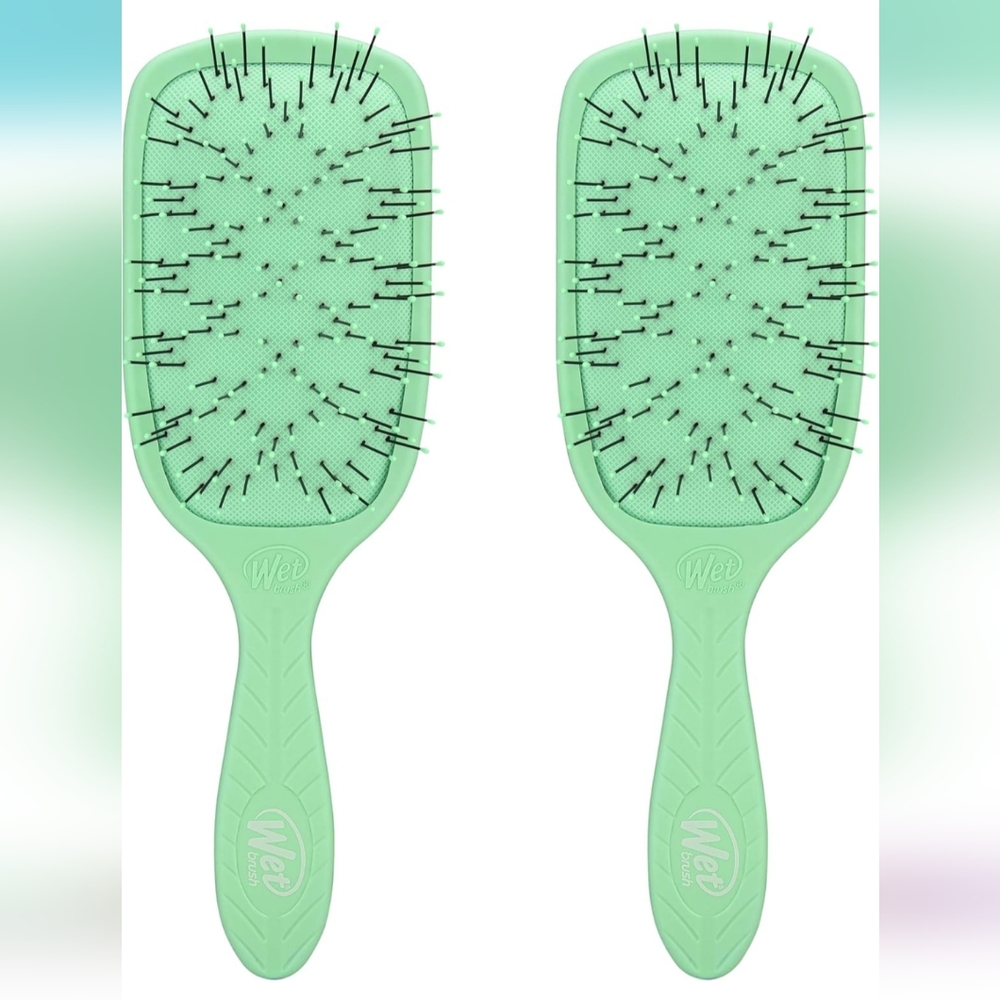 Wet Brush Paddle Detangler - Vibrant Green - Picture 5 of 13